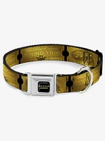 The Polar Express Round Trip Ticket Seatbelt Dog Collar