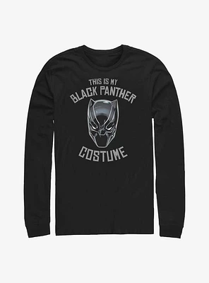 Marvel Black Panther Costume Long-Sleeve T-Shirt