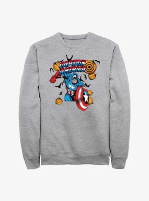 Marvel Captain America Pumpkins Sweatshirt