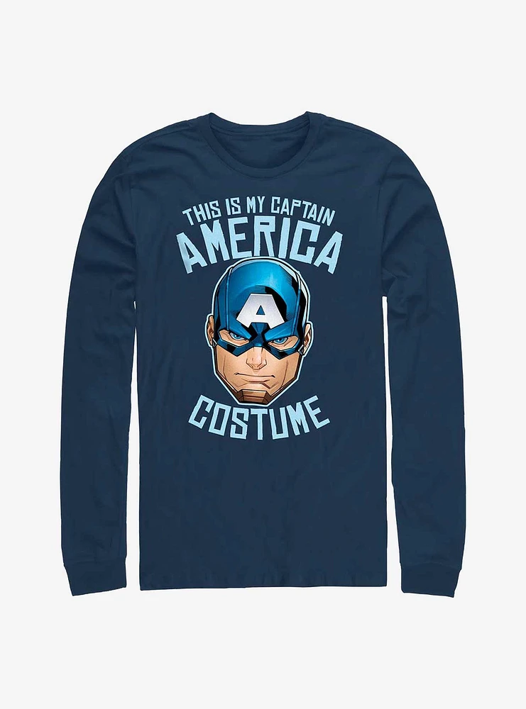 Marvel Captain America Costume Long-Sleeve T-Shirt