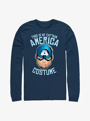 Marvel Captain America Costume Long-Sleeve T-Shirt