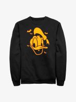 Disney Donald Duck Orange Sweatshirt