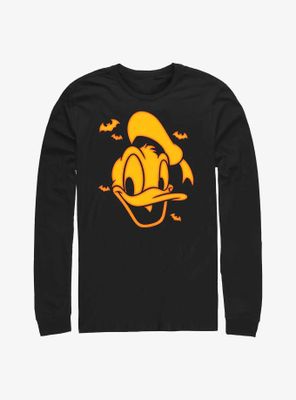 Disney Donald Duck Orange Long-Sleeve T-Shirt