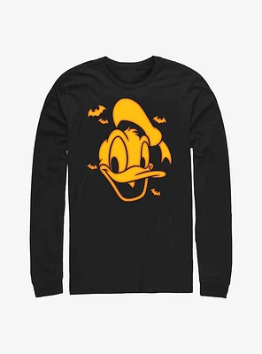 Disney Donald Duck Orange Long-Sleeve T-Shirt