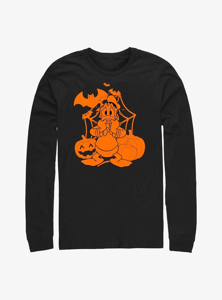 Disney Donald Duck Web Scare Long-Sleeve T-Shirt