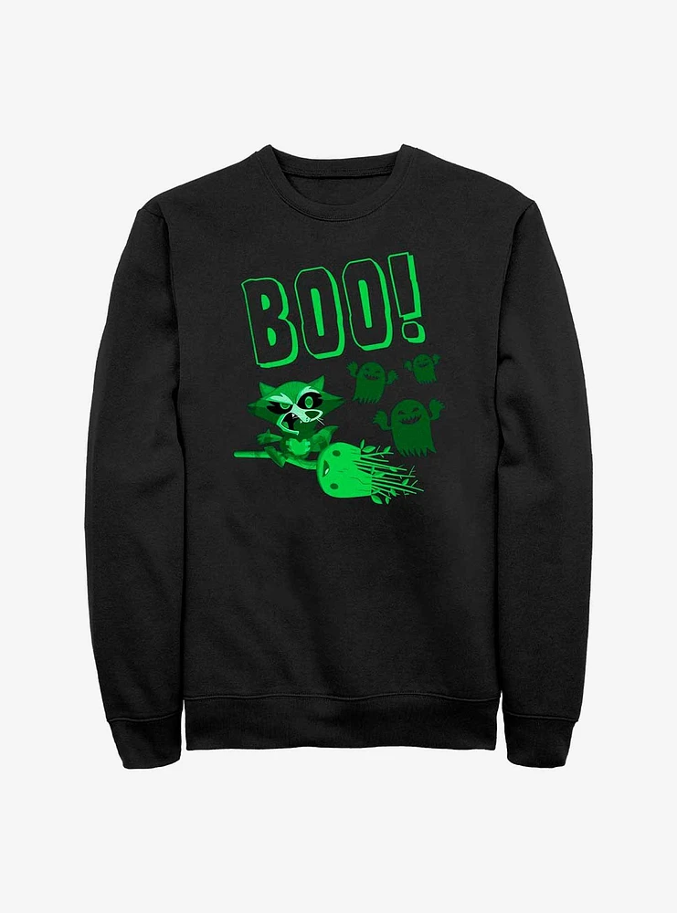 Marvel Guardians Of The Galaxy Boo Rocket Sweatshirt