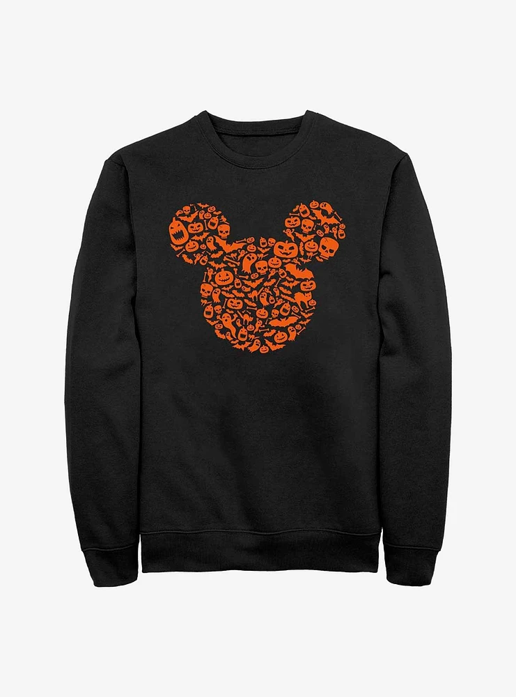 Disney Mickey Mouse Ears Halloween Icons Sweatshirt