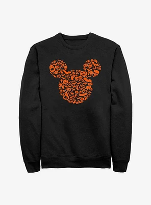Disney Mickey Mouse Ears Halloween Icons Sweatshirt