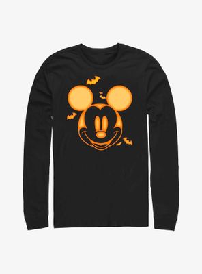 Disney Mickey Mouse Pumpkin Long-Sleeve T-Shirt