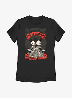 Disney Mickey Mouse Hello Darling Womens T-Shirt
