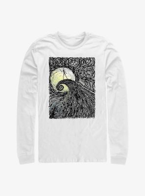 Disney The Nightmare Before Christmas Spiral Hill Long-Sleeve T-Shirt