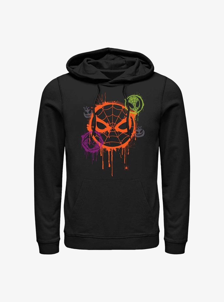 Marvel Spider-Man Spooky Spider Stencil Hoodie