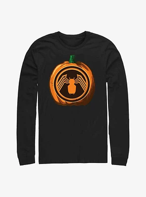 Marvel Venom Pumpkin Long-Sleeve T-Shirt
