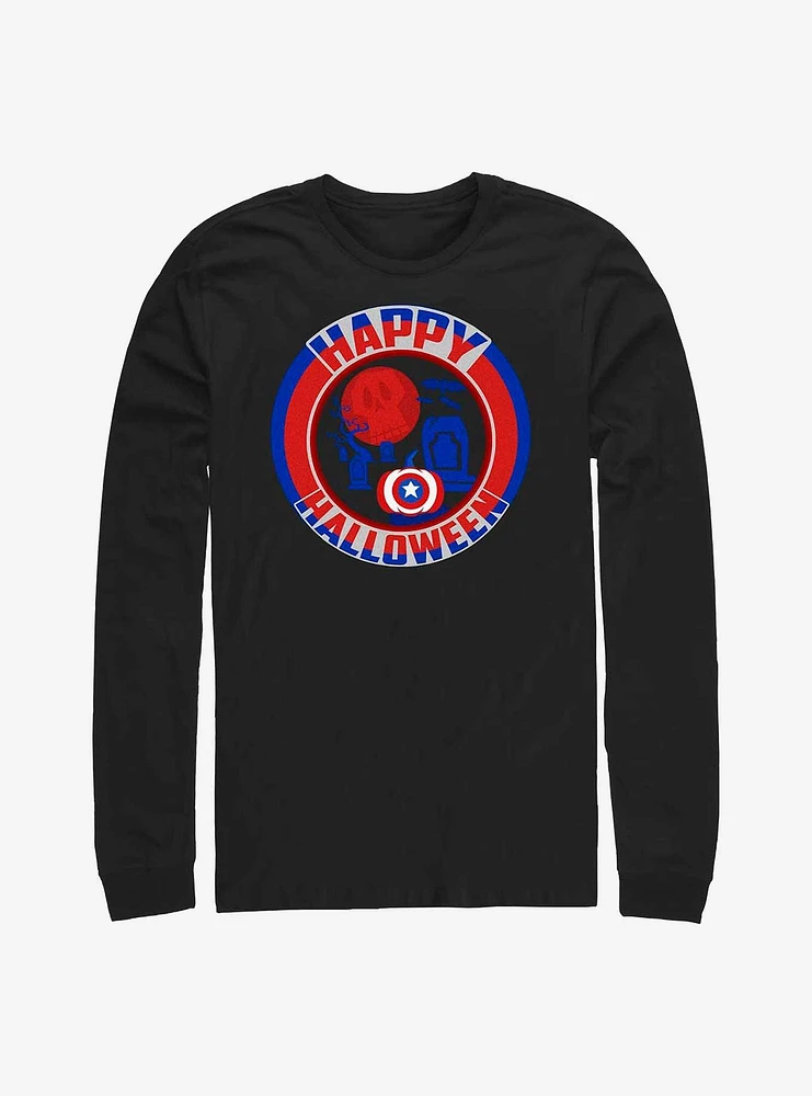 Marvel Captain America Cappy Halloween Long-Sleeve T-Shirt