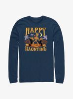 Marvel Guardians Of The Galaxy Happy Haunting Groot Long-Sleeve T-Shirt