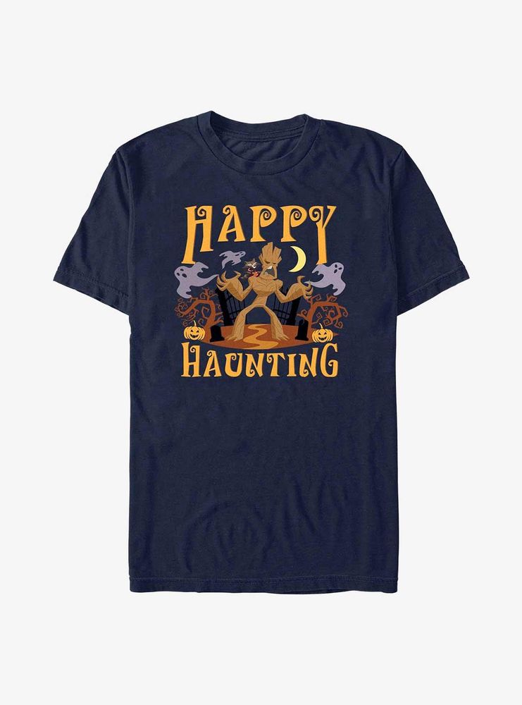 Marvel Guardians Of The Galaxy Happy Haunting Groot T-Shirt