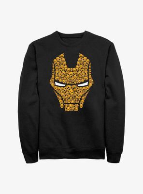 Marvel Iron Man Pumpkin Face Sweatshirt