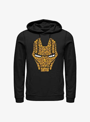 Marvel Iron Man Pumpkin Face Hoodie