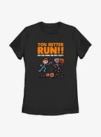 Stranger Things Crazy Friend Womens T-Shirt