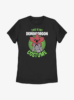 Stranger Things Demogorg Costume Womens T-Shirt