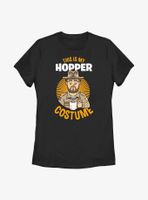 Stranger Things Hopper Costume Womens T-Shirt