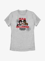 Stranger Things Team Halloween Womens T-Shirt