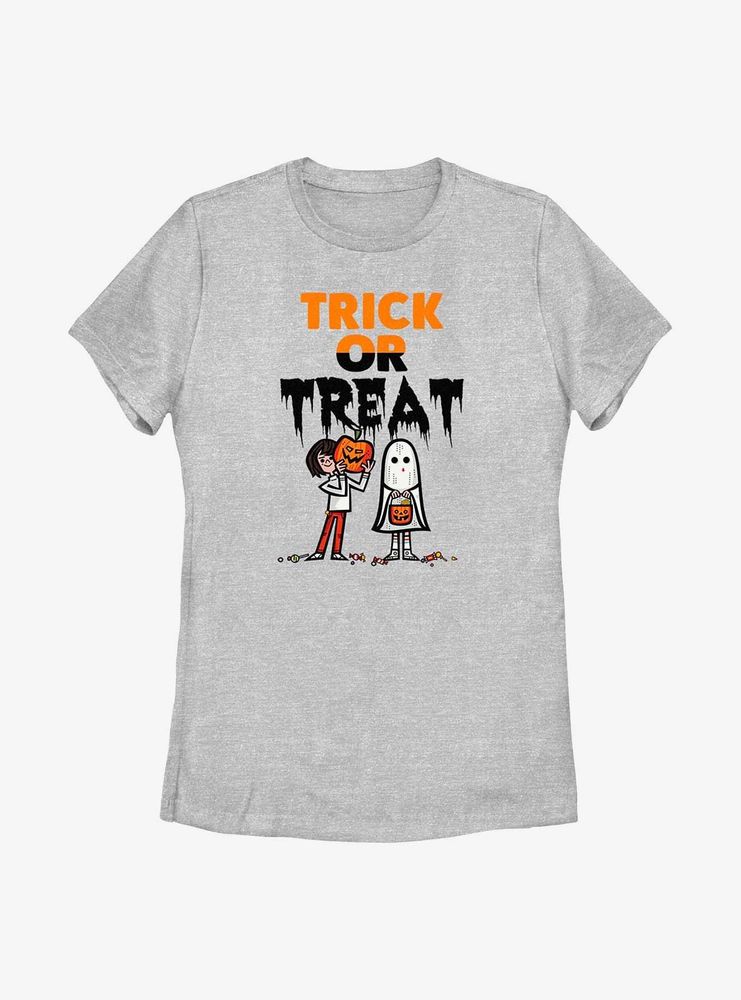 Stranger Things Trick Or Treat Womens T-Shirt