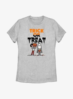 Stranger Things Trick Or Treat Womens T-Shirt