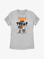 Stranger Things Trick Or Treat Womens T-Shirt
