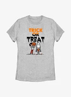 Stranger Things Trick Or Treat Womens T-Shirt