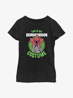 Stranger Things Demogorg Costume Youth Girls T-Shirt