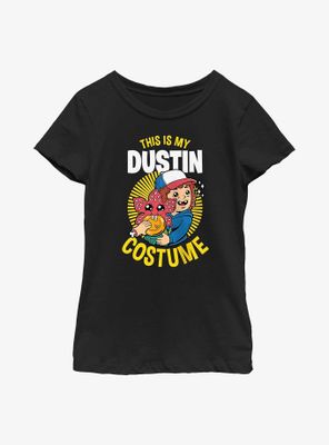 Stranger Things Dustin Costume Youth Girls T-Shirt