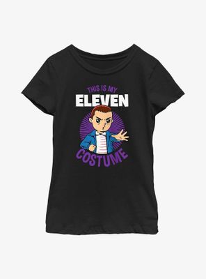 Stranger Things Eleven Costume Youth Girls T-Shirt