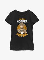 Stranger Things Hopper Costume Youth Girls T-Shirt