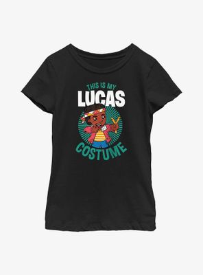 Stranger Things Lucas Costume Youth Girls T-Shirt