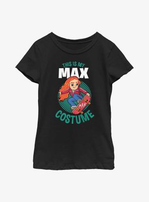 Stranger Things Max Costume Youth Girls T-Shirt