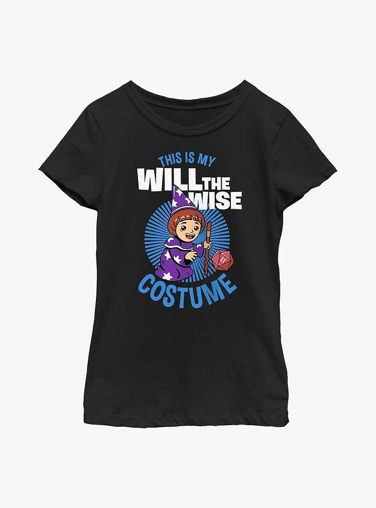 Stranger Things Will Costume Youth Girls T-Shirt