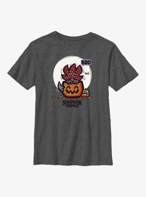 Stranger Things Demodog Jackolantern Youth T-Shirt