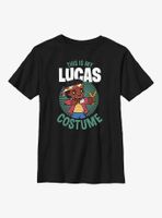 Stranger Things Lucas Costume Youth T-Shirt