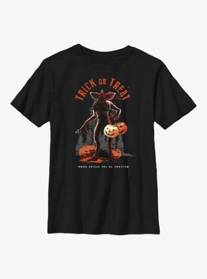 Stranger Things Trick Or Treating Demo Youth T-Shirt