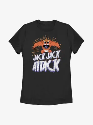 Disney Pixar The Incredibles Jack Horror Womens T-Shirt