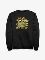 Star Wars The Mandalorian Candy Is Way Sweatshirt