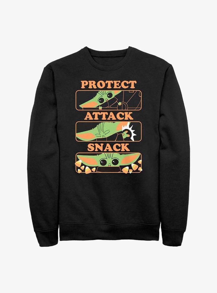 Star Wars The Mandalorian Protect And Snack Sweatshirt