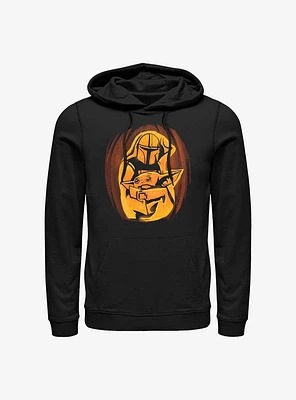 Star Wars The Mandalorian Child Pumpkin Hoodie
