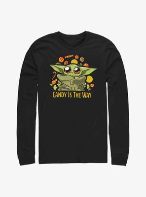 Star Wars The Mandalorian Candy Is Way Long-Sleeve T-Shirt