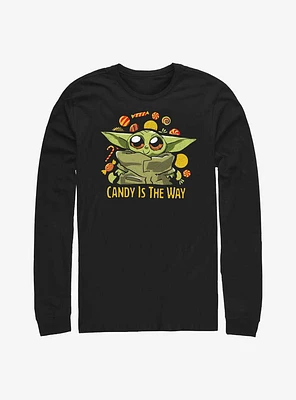 Star Wars The Mandalorian Candy Is Way Long-Sleeve T-Shirt