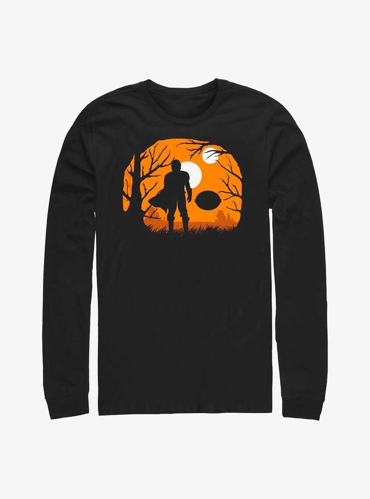 Star Wars The Mandalorian Haunt Long-Sleeve T-Shirt