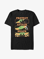 Star Wars The Mandalorian Protect And Snack T-Shirt