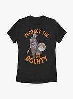 Star Wars The Mandalorian Protect Bounty Womens T-Shirt