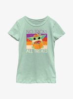 Star Wars The Mandalorian No Tricks Here Youth Girls T-Shirt